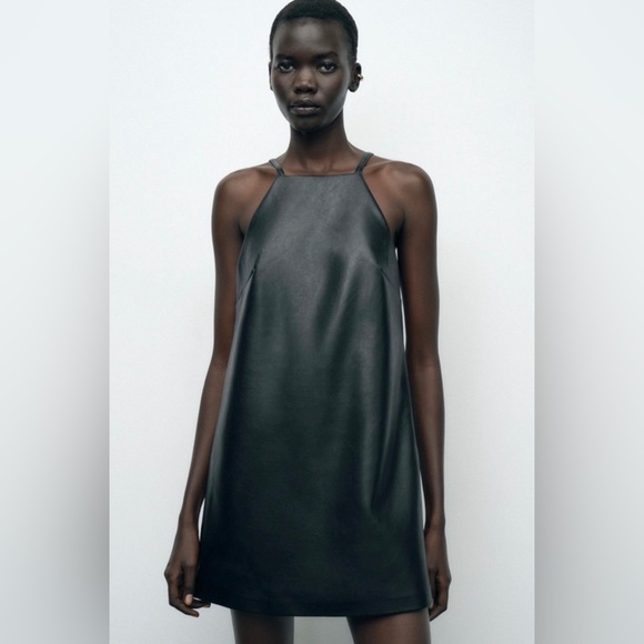 Zara Dresses & Skirts - Zara Elegant Black Sleeveless Dress size S